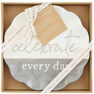 Celebrate Everyday Plate - Bray and Em Boutique