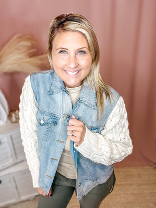 Changing Paths Denim Jacket - Bray and Em Boutique
