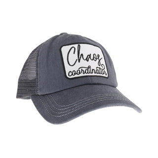 Chaos Coordinator Criss Cross Ball Cap - Bray and Em Boutique