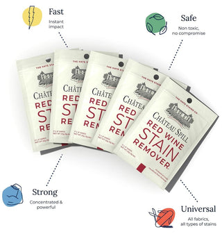 Chateau Spill Red Wine Stain Remover Wipes - Bray and Em Boutique
