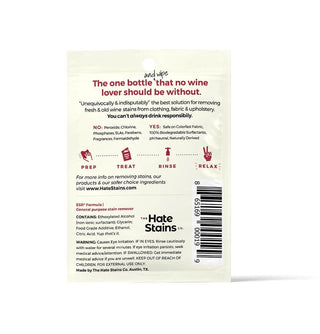 Chateau Spill Red Wine Stain Remover Wipes - Bray and Em Boutique