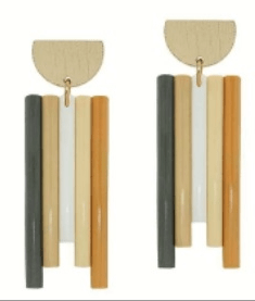 Clay Bar Earrings - Bray and Em Boutique