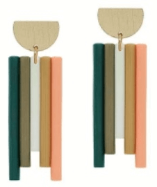 Clay Bar Earrings - Bray and Em Boutique