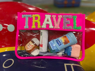 Clear Travel Pouch - Bray and Em Boutique