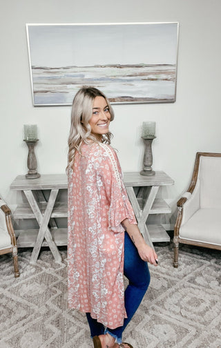 Closely Watching Kimono - Bray and Em Boutique