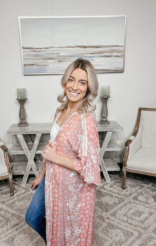 Closely Watching Kimono - Bray and Em Boutique