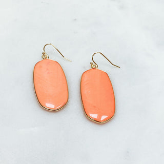 Coral Chic Earrings - Bray and Em Boutique