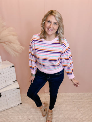 Cotton Candy Dreams Sweater - Bray and Em Boutique