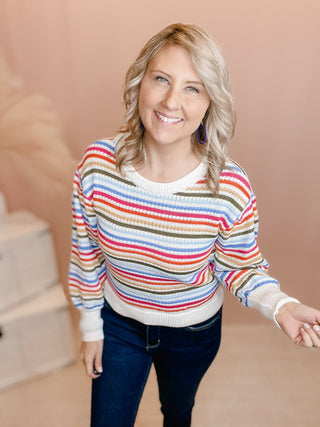 Cotton Candy Dreams Sweater - Bray and Em Boutique