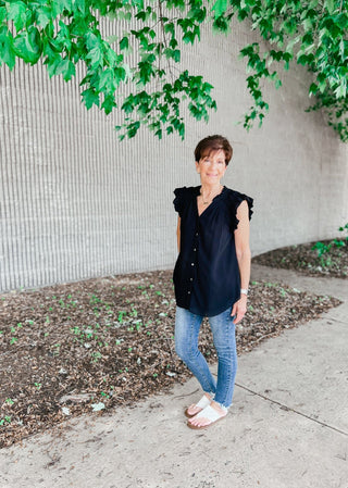 Crisp and Clean Button Down - Bray and Em Boutique