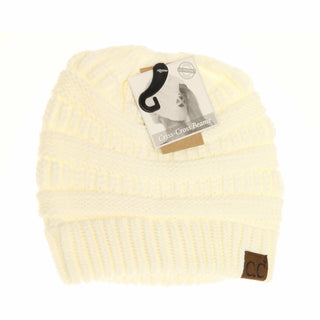 Criss - Cross Knit Beanie - Bray and Em Boutique