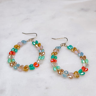 Crystal Arrow Teardrop Earrings - Bray and Em Boutique