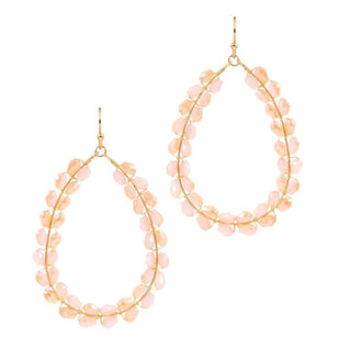 Crystal Arrow Teardrop Earrings - Bray and Em Boutique