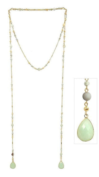 Crystal Wrap Necklace - Bray and Em Boutique
