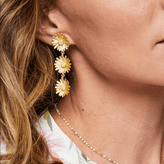 Daisy Dangle Earrings - Bray and Em Boutique
