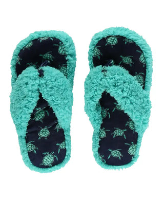 Fuzzy Spa Slippers