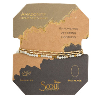 Delicate Stone Bracelet - Gold - Bray and Em Boutique