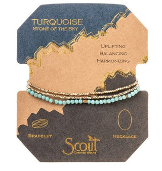 Delicate Stone Bracelet - Gold - Bray and Em Boutique