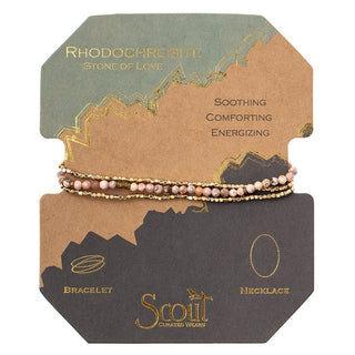 Delicate Stone Bracelet - Gold - Bray and Em Boutique