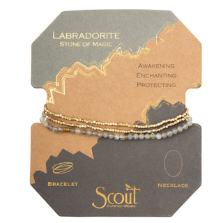 Delicate Stone Bracelet - Gold