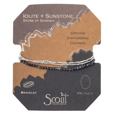 Delicate Stone Bracelet - Silver