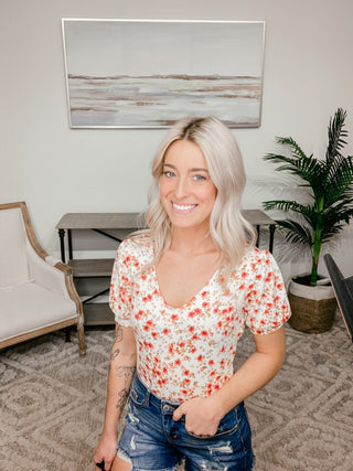 Ditsy Diva Bodysuit - Bray and Em Boutique