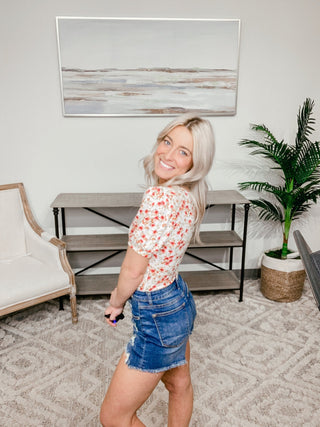 Ditsy Diva Bodysuit - Bray and Em Boutique