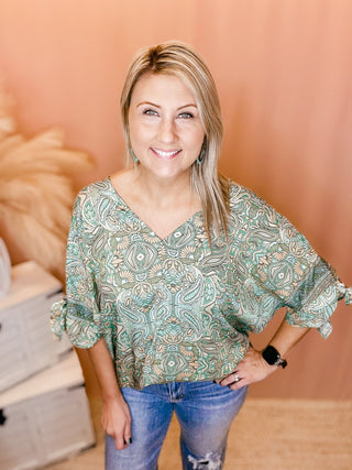 Dizzy Moments Top - Bray and Em Boutique