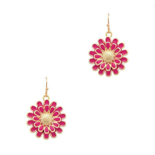Double Layered Flower Earrings - Bray and Em Boutique