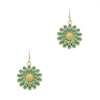 Double Layered Flower Earrings - Bray and Em Boutique