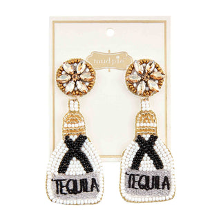 Drink Beaded Earrings - Bray and Em Boutique