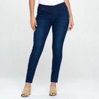 E - Z Stretch Pull On Denim - Bray and Em Boutique