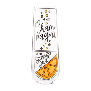 Brunch Recipe Glasses