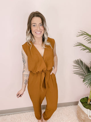 Ease Along Jumpsuit - Bray and Em Boutique