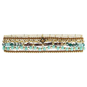 Marquet Ellen- Elegant Wrap bracelet with Charm