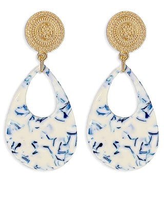 Embossed Coin Earrings - Bray and Em Boutique
