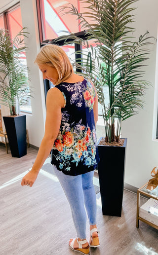 Enchanted Garden Tank - Bray and Em Boutique