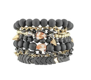 Erimish Bauble Box Bracelet (Set of 5) - Bray and Em Boutique