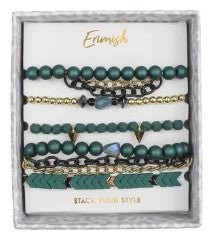 Erimish Bauble Box Bracelet (Set of 5) - Bray and Em Boutique