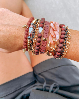 Erimish Bauble Box Bracelet (Set of 5) - Bray and Em Boutique