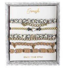 Erimish Bauble Box Bracelet (Set of 5) - Bray and Em Boutique