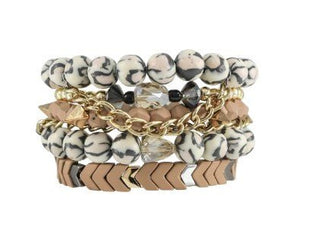 Erimish Bauble Box Bracelet (Set of 5) - Bray and Em Boutique