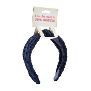 Eyelet Knotted Headband - Bray and Em Boutique