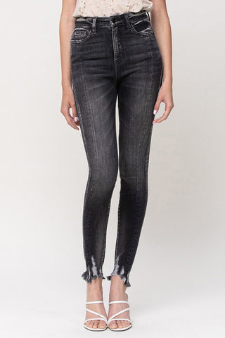 High Rise Ankle Skinny