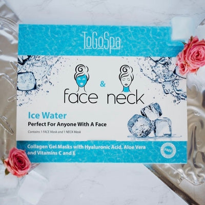 Ice Water Face & Neck Mask Set