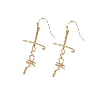Faith Cross Earrings - Bray and Em Boutique