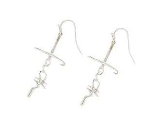 Faith Cross Earrings - Bray and Em Boutique