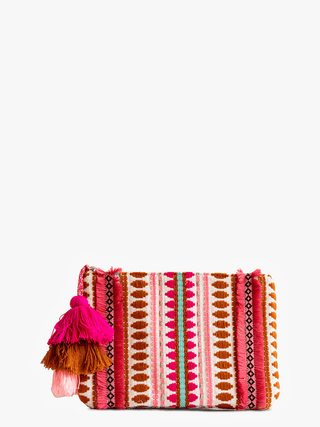 Faith Printed Cotton Pouch - Bray and Em Boutique