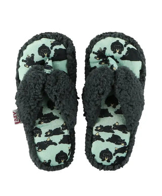 Fuzzy Spa Slippers