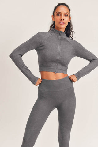 Feel the Flow Crop Jacket - Bray and Em Boutique